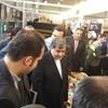 بازدید وزیر فرهنگ و ارشاد اسلامی و هیات همراه از غرفه نماز حج و زیارت در نمایشگاه عطر حضور