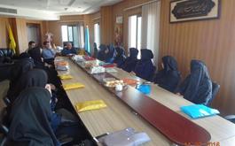 جلسه ویژه با کارکنان خانم شاغل در دفاتر زیارتی استان قزوین به مناسبت هفته عفاف و حجاب برگزار شد