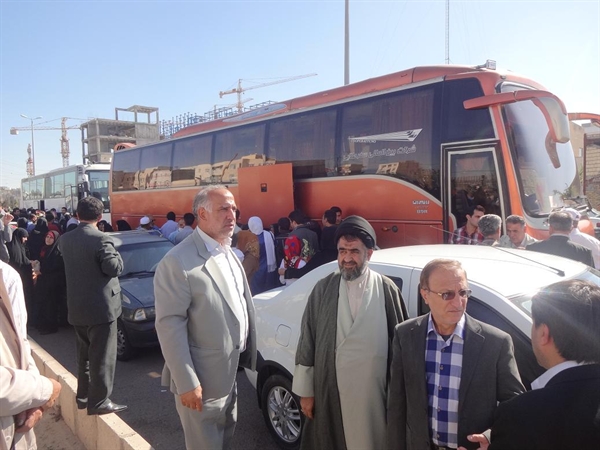 استقبال از بازگشت آخرین گروه زائران حج استان قزوین