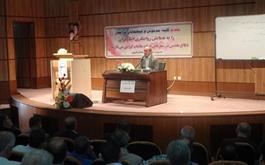 همایش روایتگری  ایثارگران دفاع مقدس  برای مدیران راهنمای عتبات استان قزوین برگزار شد.